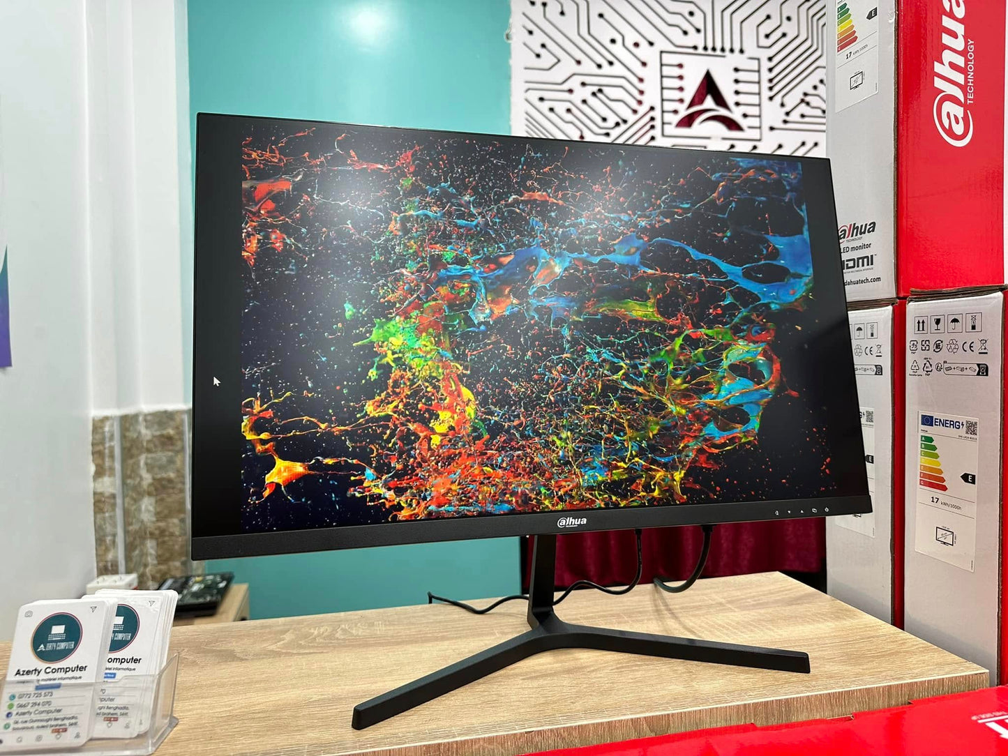 Ecran DAHUA LM24 24 pouces Full HD 100Hz couleurs vives affichage haute résolution filtre lumière bleue magasin Algérie DahuaDZ