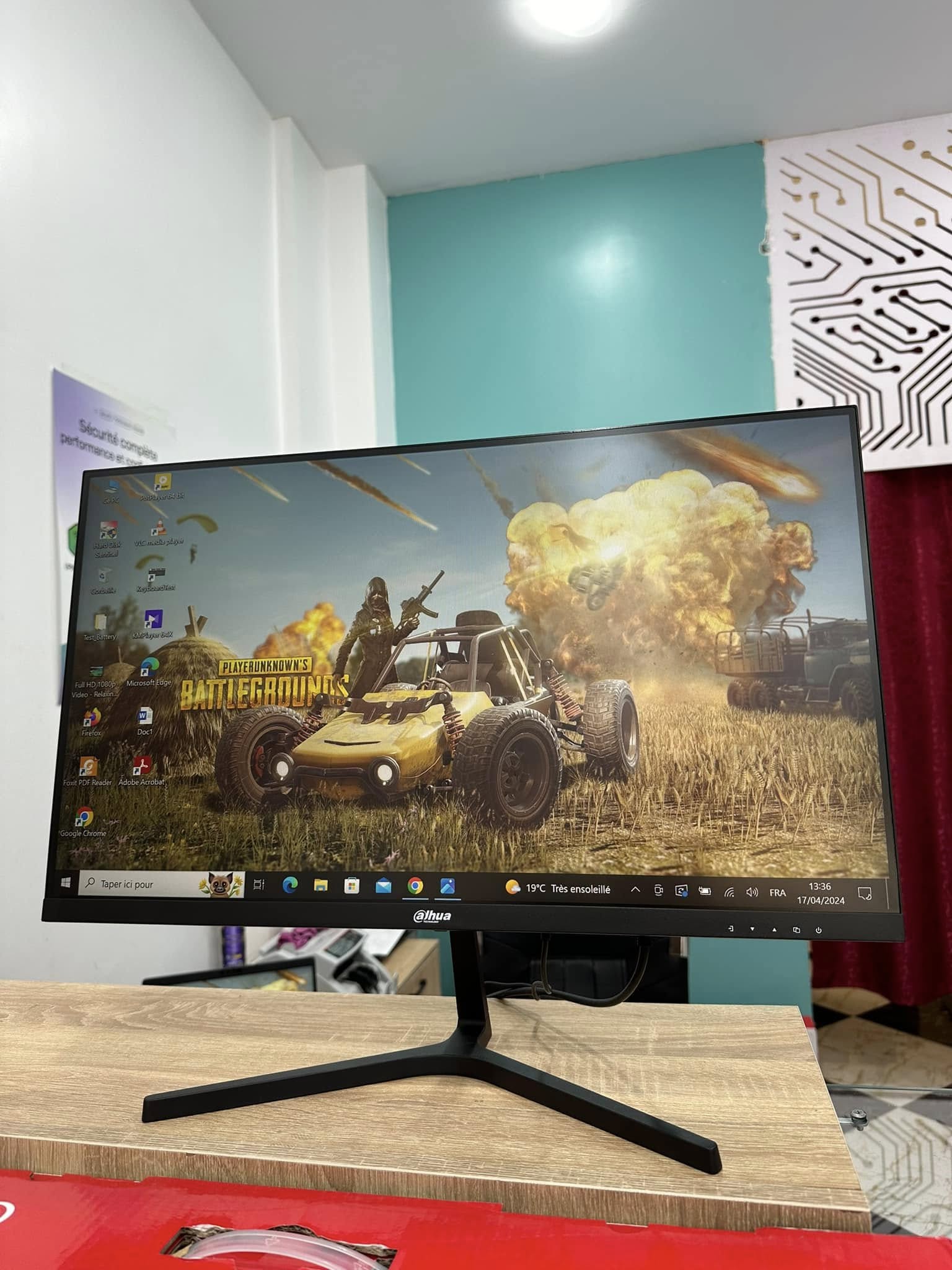 Ecran DAHUA LM24 24 pouces Full HD 100Hz moniteur gaming photo réelle magasin Algérie DahuaDZ